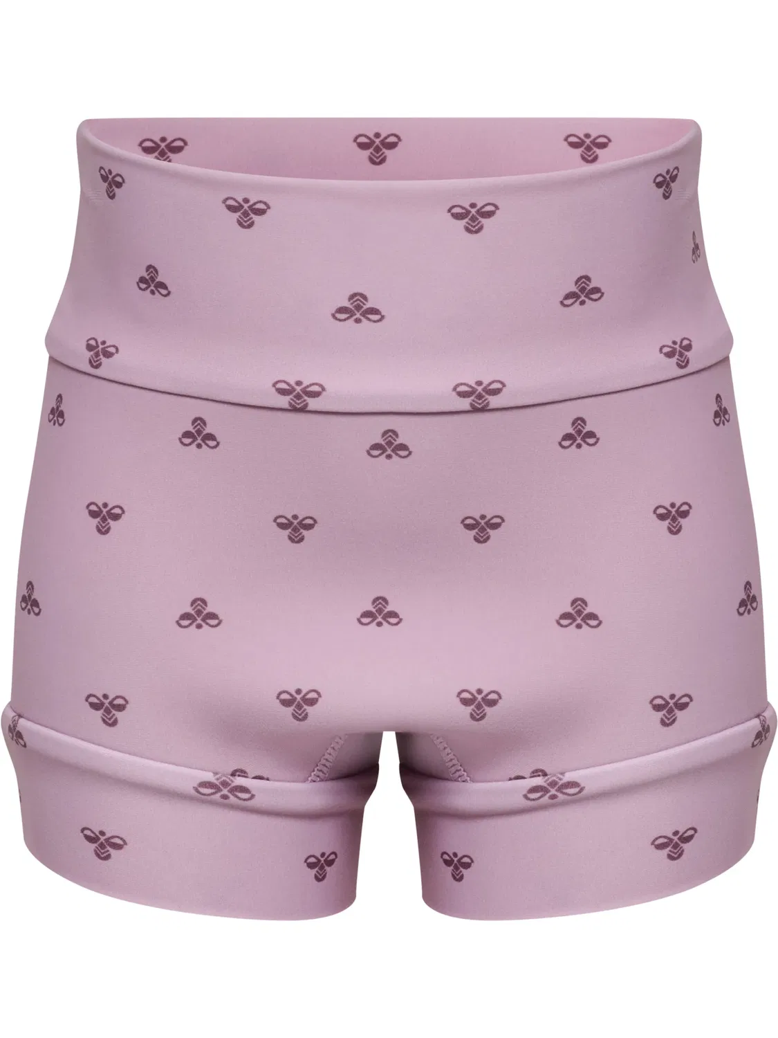 Плавки детские с принтом, Hummel, mauve shadow