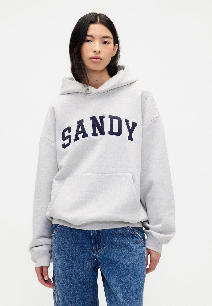 

Толстовка GAP GAP SANDY LIANG ADULT EXTRA HEAVYWEIGHT LOGO OVERSIZED HOODIE, Grey