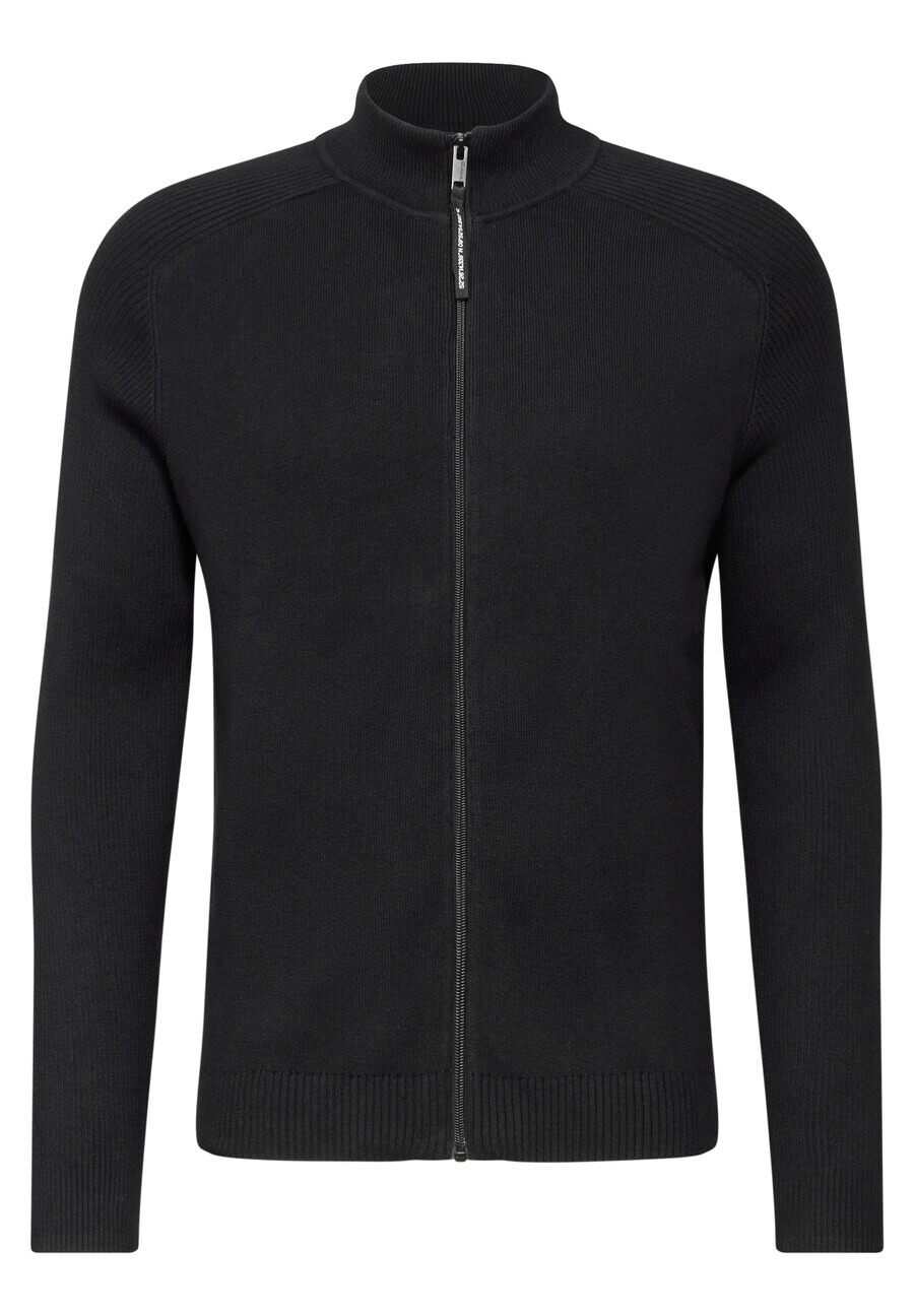 

Вязаный кардиган Street One MEN Knit Cardigan, черный
