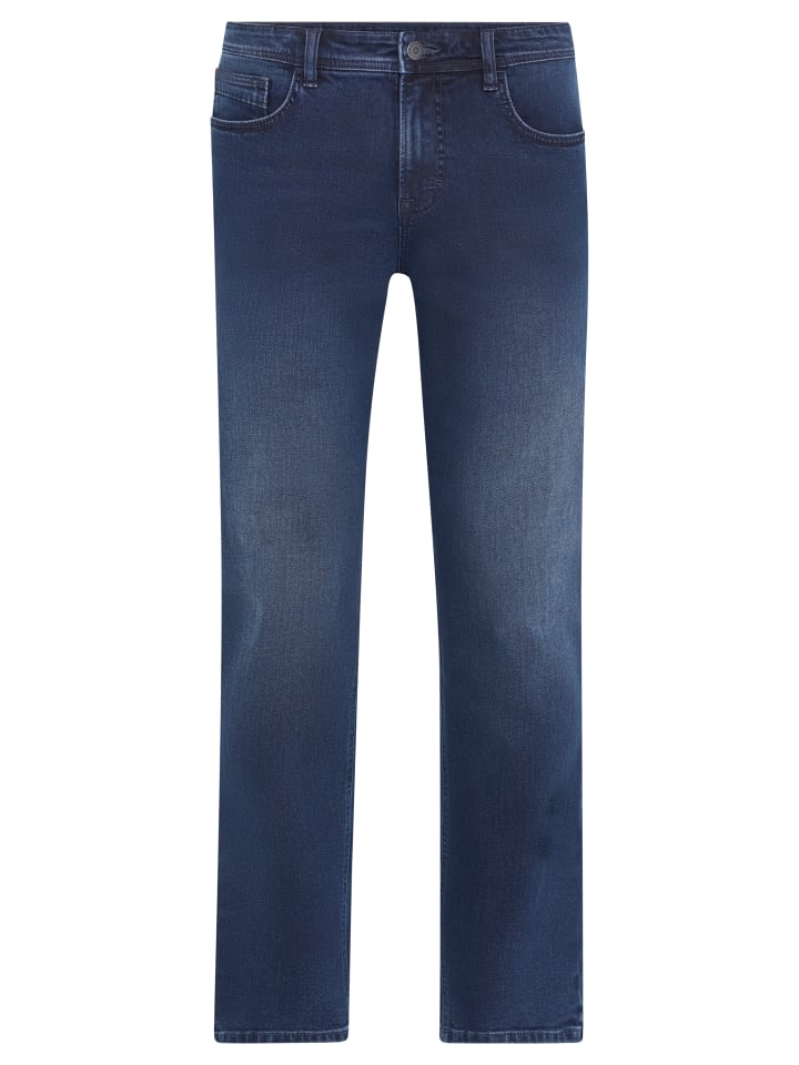 

Джинсы PIPE с пятью карманами темно-синего цвета, перекрашенные в черный цвет, Paddock's