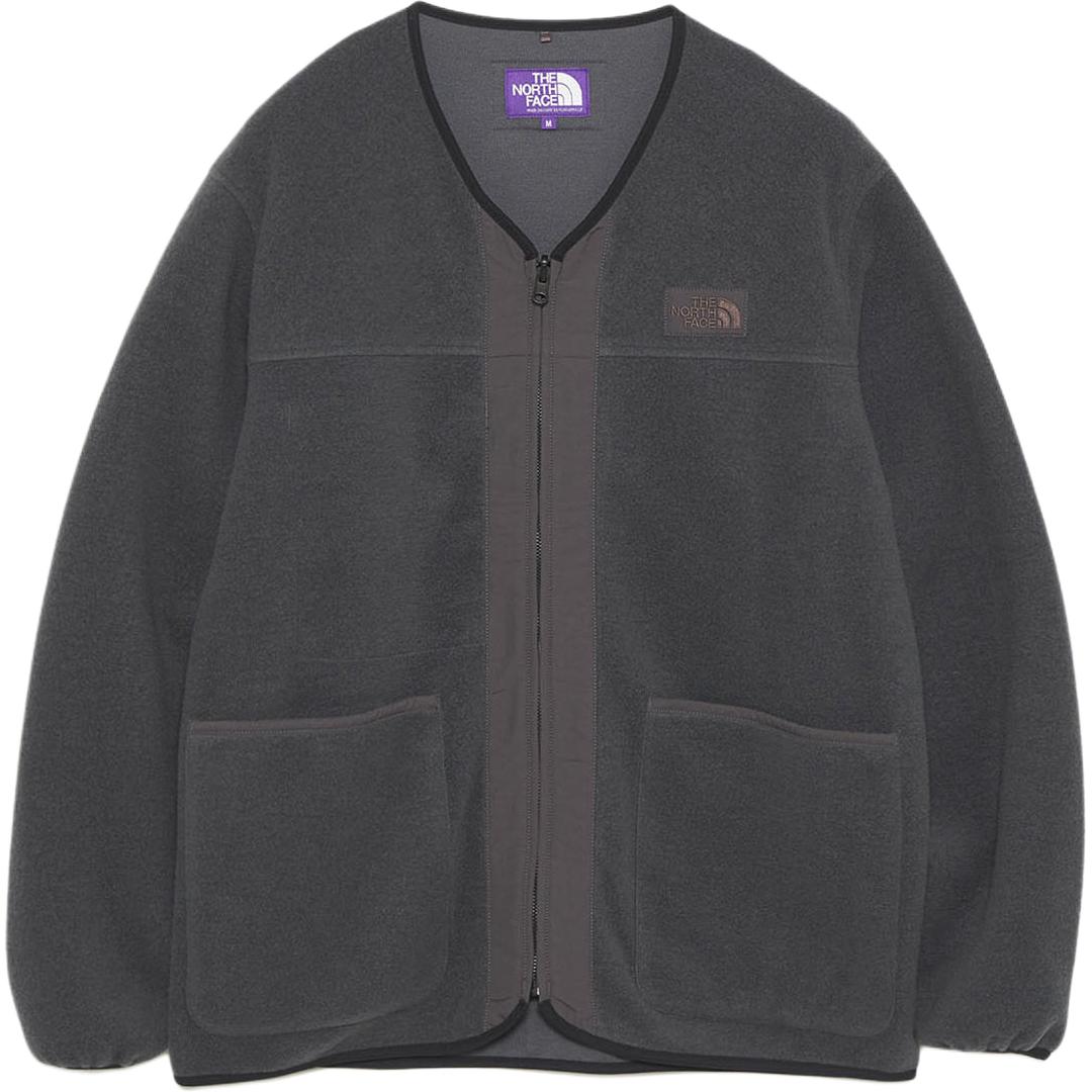 

Флисовая кардиган-куртка PLAS Field Unisex THE NORTH FACE PURPLE LABEL, серый