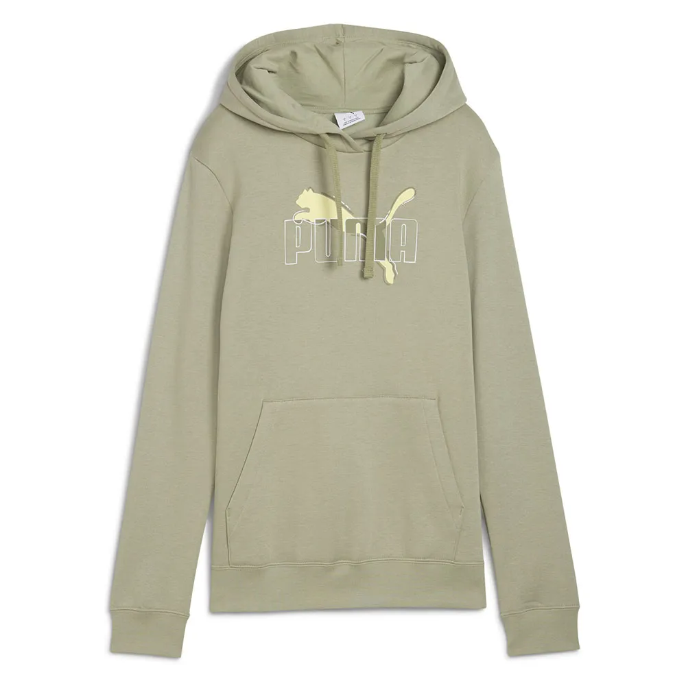 

Худи Puma ESS Logo LAB, зеленый