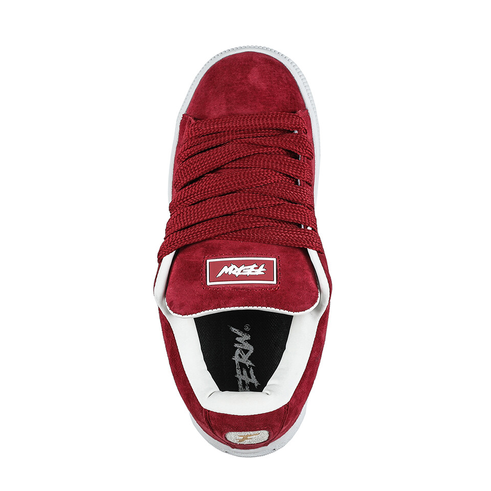 Кеды, обувь для скейтборда унисекс с низким верхом Ferw, цвет Wine Red - Slightly Small, Suggest Ordering One Size Up — фото 4