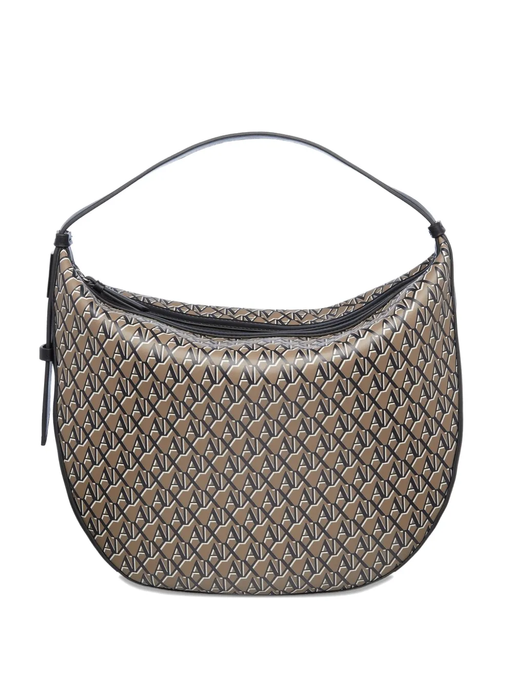 

Сумка-тоут с логотипом Armani Exchange, бежевый