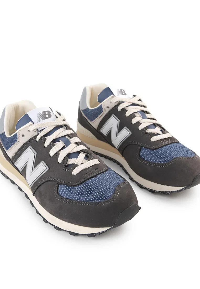 Кроссовки мужские спортивные, модель 574, New Balance, черный — фото 2