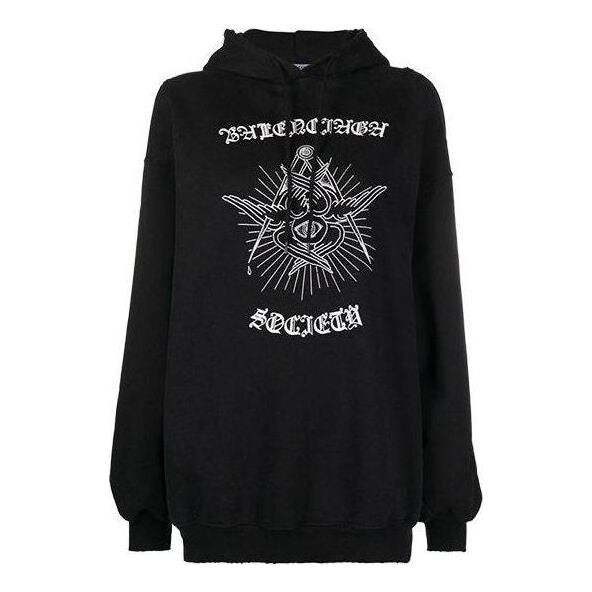 

Толстовка free your mind hoodie 'black' Balenciaga, черный