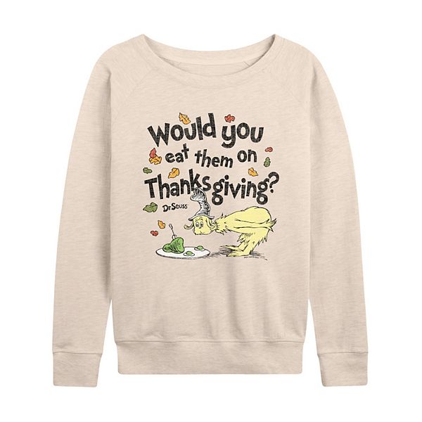 

Женская футболка с длинным рукавом French Terry Dr. Seuss