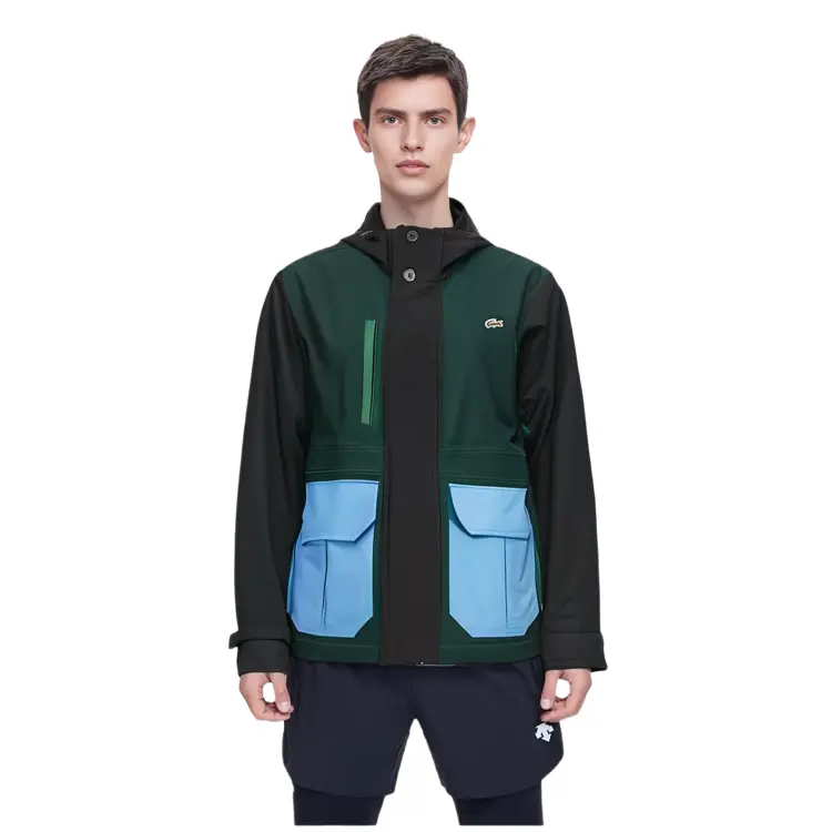 Куртка мужская многоцветная Lacoste, цвет Multicolor — фото 3