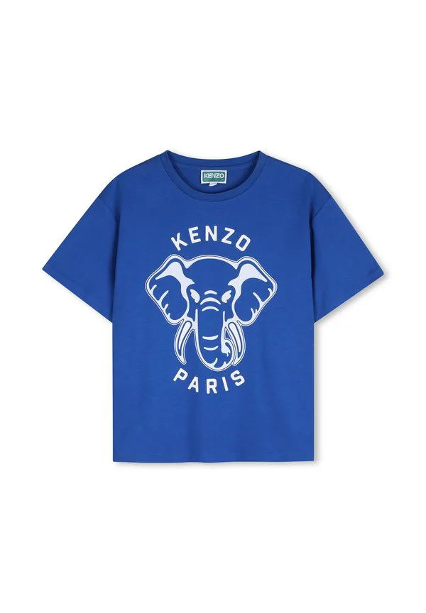 Футболка с принтом kurzärmeliges Kenzo Kids, Bleu Royal