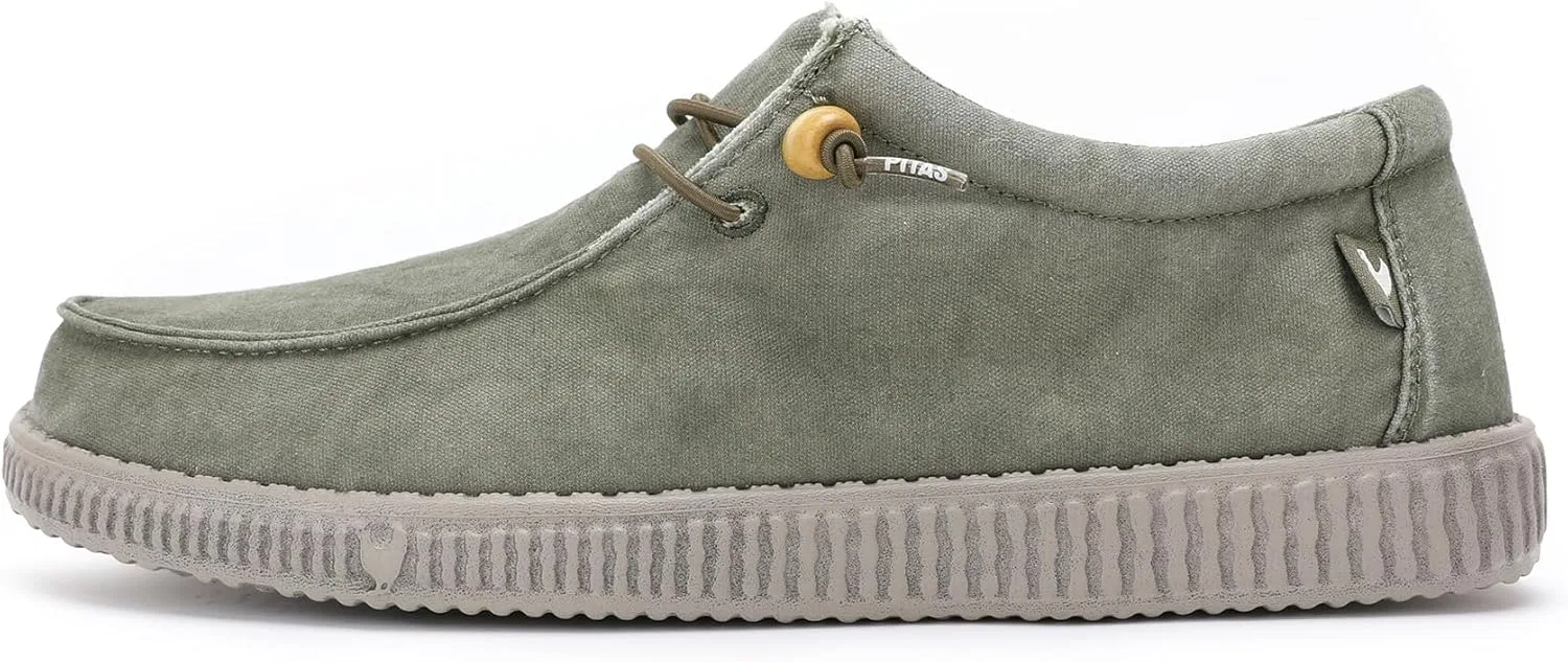 Туфли Pitas WP150 WALLABI WASHED, Khaki — фото 2