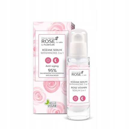 

Витаминная сыворотка «Роза» 3 в 1 30 мл Rose For Skin