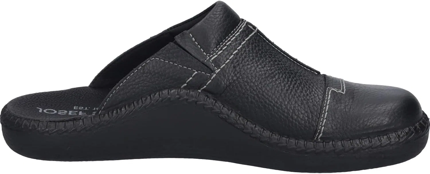Мужские тапочки Josef Seibel Monaco H 13, ширина H (широкая), Black — фото 3