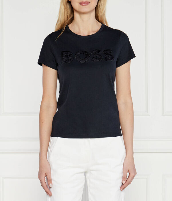 

Футболка Boss Regular Fit, синий