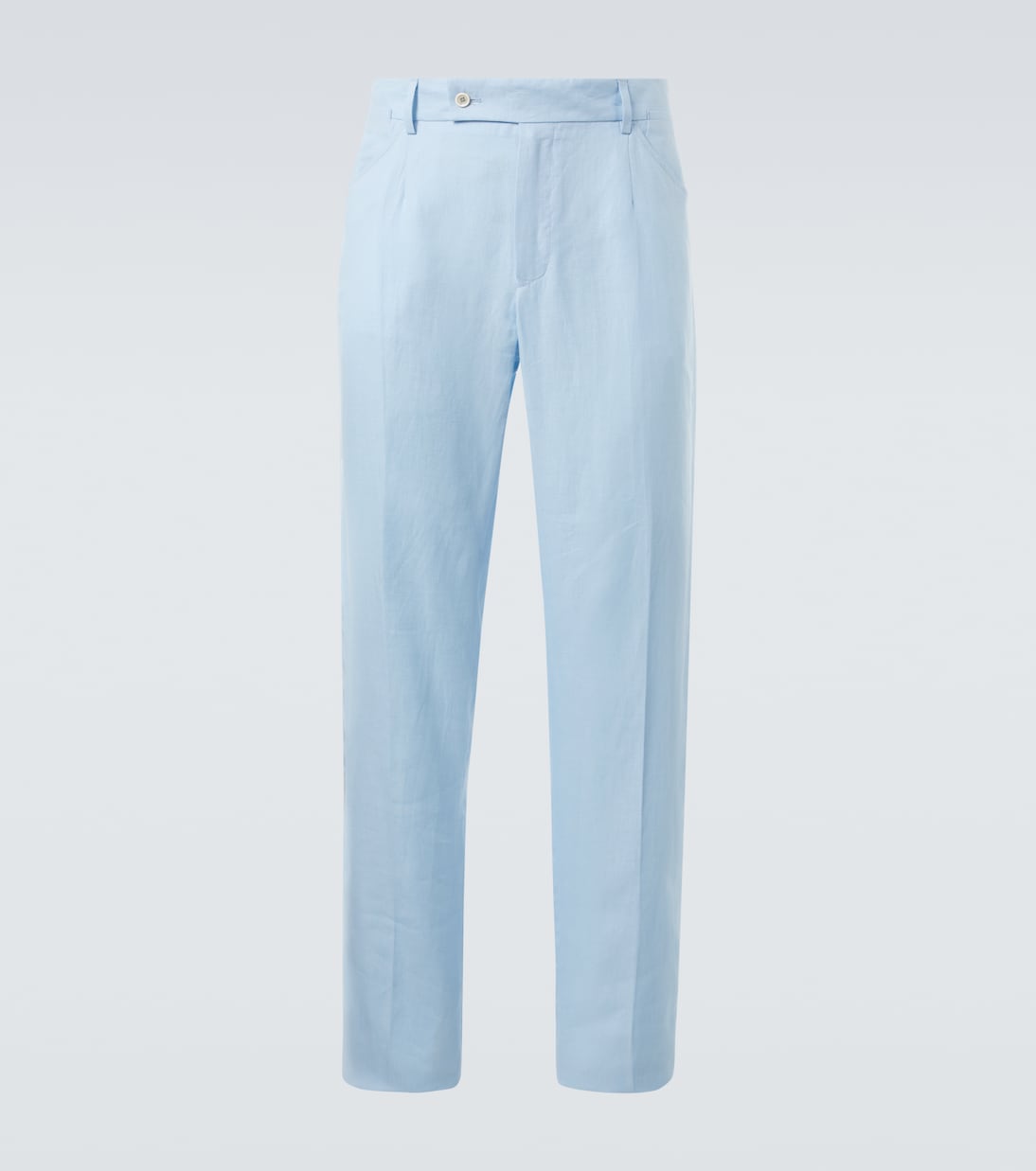 

Льняные прямые брюки Dolce&Gabbana, Azzurro