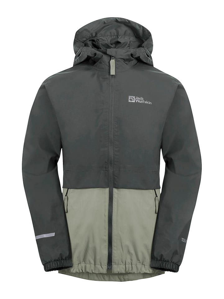 

Дождевик Jack Wolfskin, зеленый