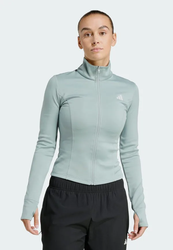 Куртка для тренировок на молнии, необходимая для занятий спортом Adidas Performance, Sage