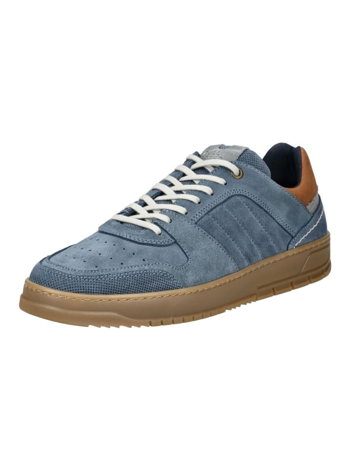 

Кроссовки на шнуровке Bullboxer, цвет jeans