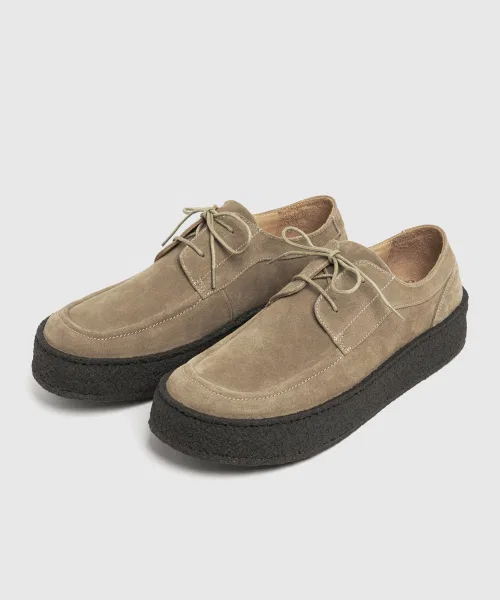 Мужские туфли дерби из замши LOSTGARDEN UNIFORM Mocha