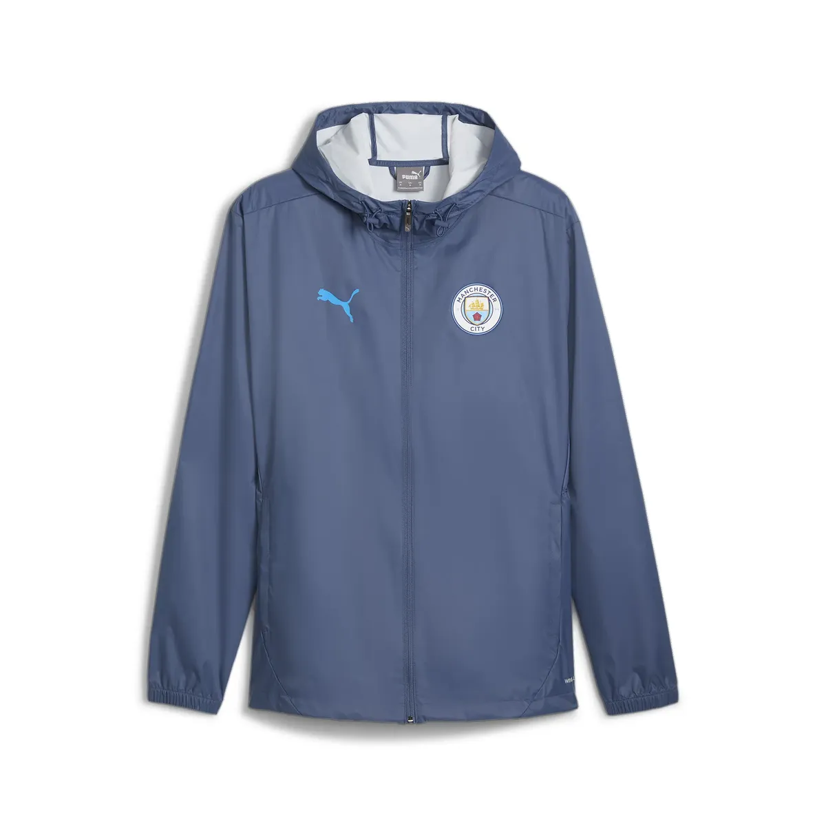 

Тренировочная куртка PUMA "Всепогодная тренировочная куртка Manchester City мужская", цвет Inky Blue Magic