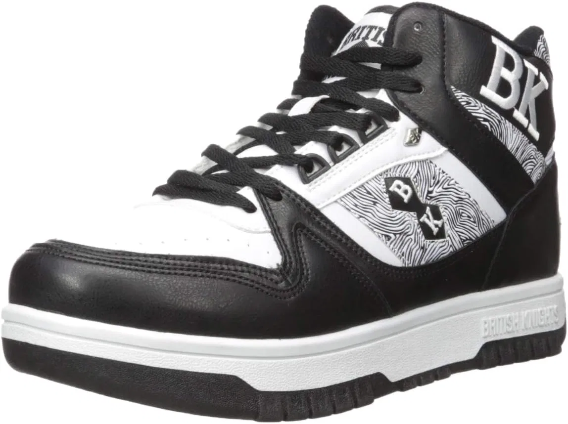 Мужские кроссовки British Knights Kings SL, White Black