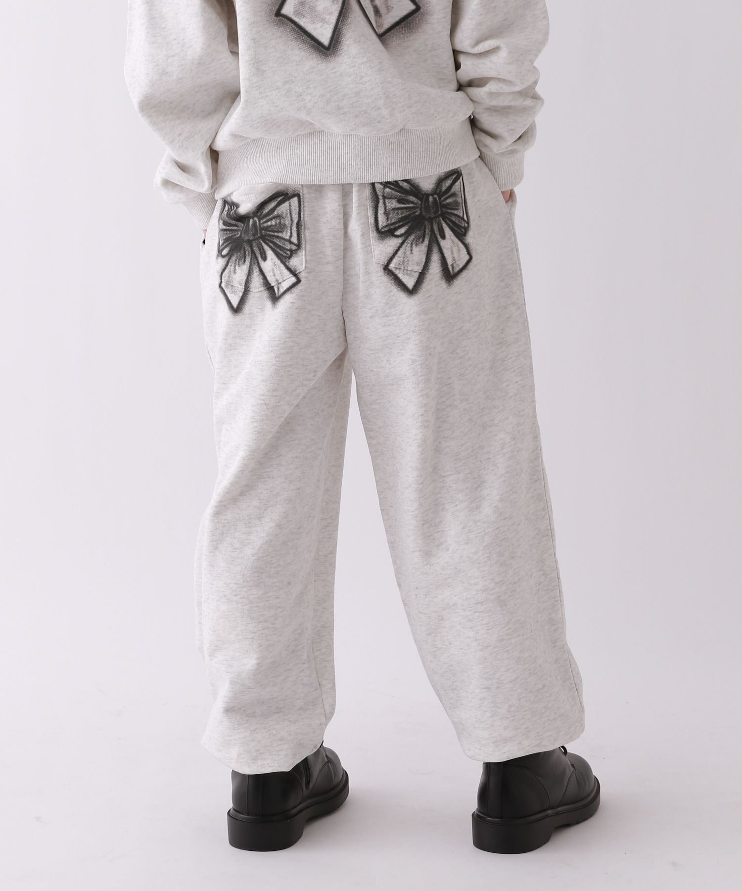 Спортивные штаны с лентой сзади 10C REPIPI, Gray 15