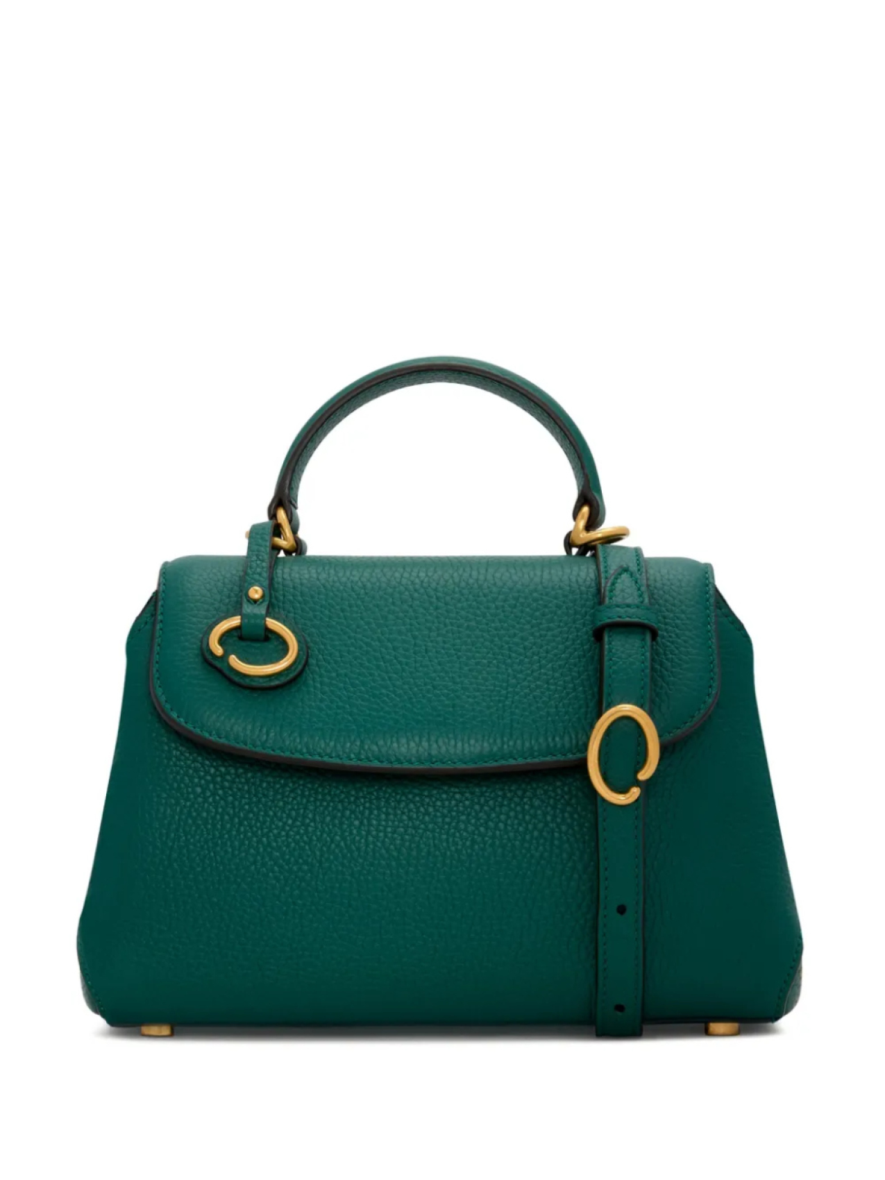 

Oscar de la Renta сумка The Mini Poppy с верхней ручкой, зеленый