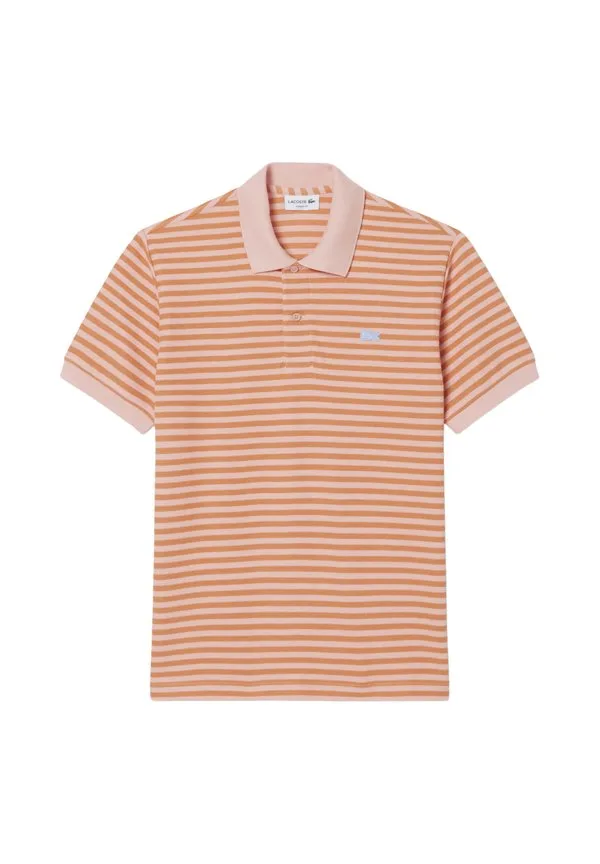 Рубашка-Поло lacoste розово-оранжевого цвета Lacoste, Rose Orange- Hi — фото 3