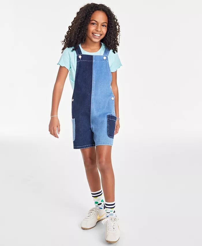 

Джинсовые шорты Big Girls Varsity с цветными блоками Epic Threads, синий