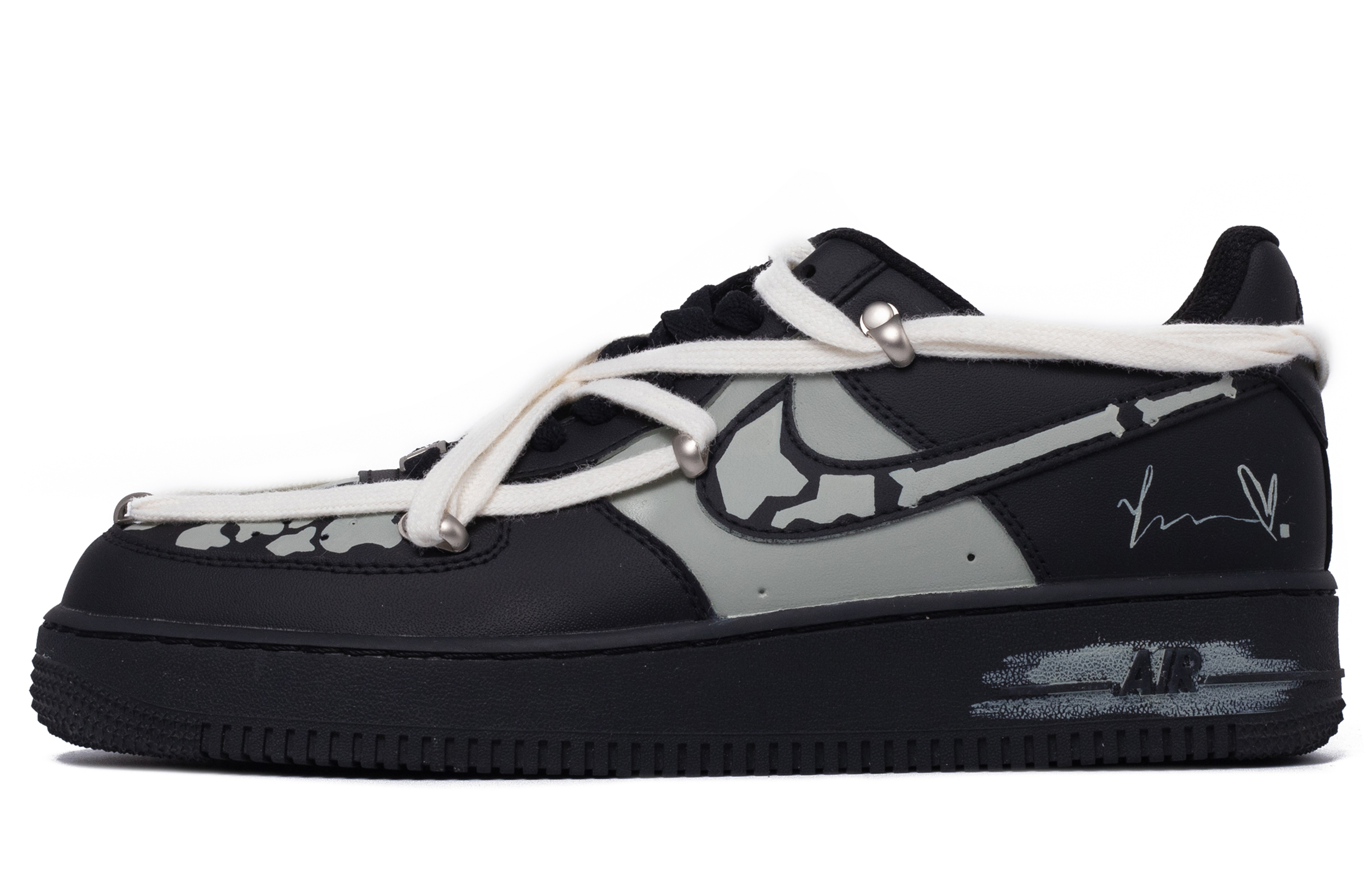 

Мужские кроссовки для скейтбординга Nike Air Force 1, Black