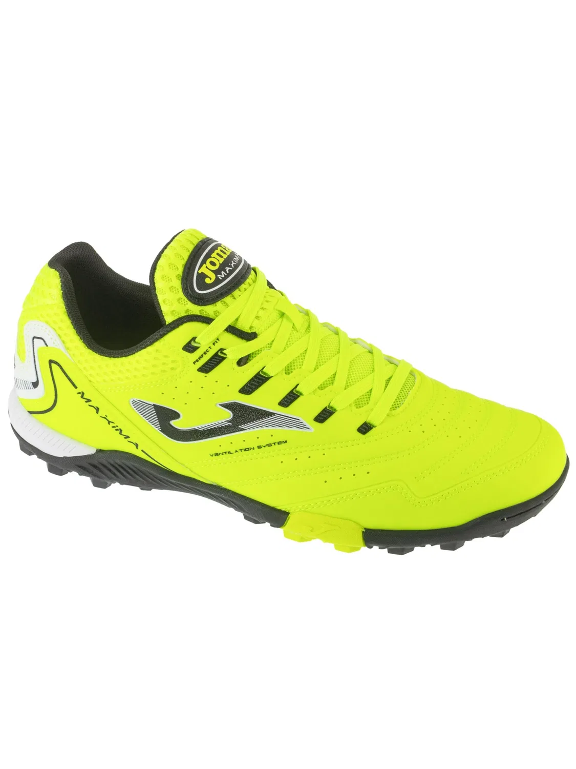 Футбольные бутсы 'Maxima 25 MAXW TF' Joma, Neon Yellow — фото 2