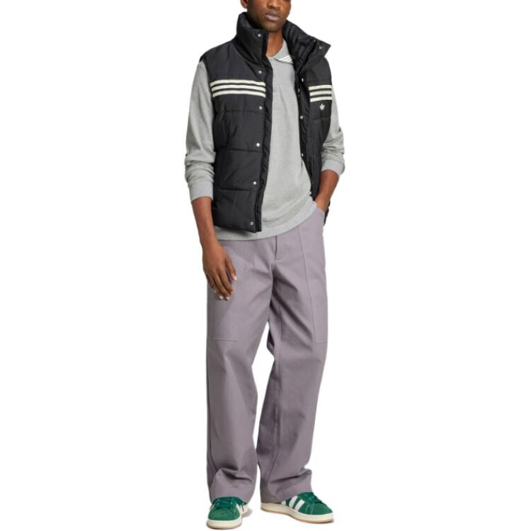 Жилет Adidas Originals 70s Padded, черный — фото 4