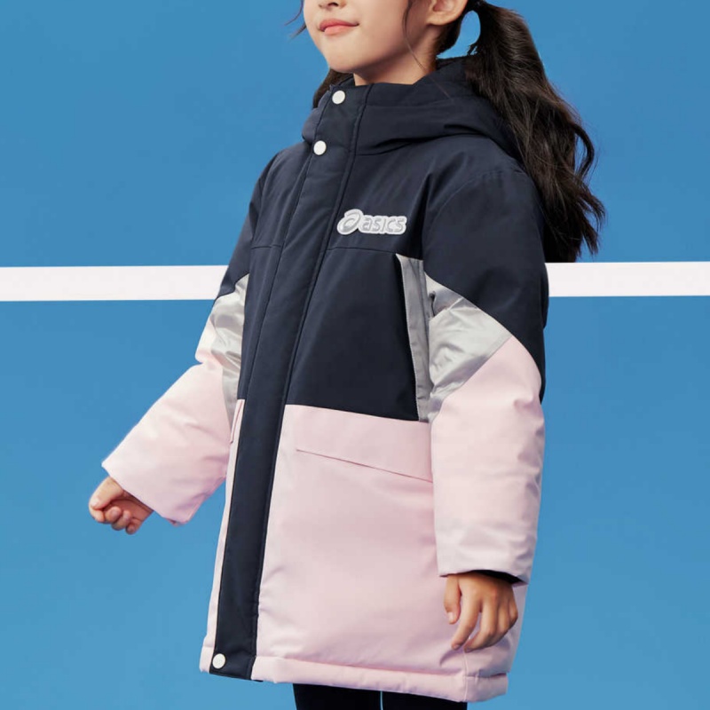 ASICS Пуховик спортивный FW24 Pink для детей 3-7 лет — фото 3