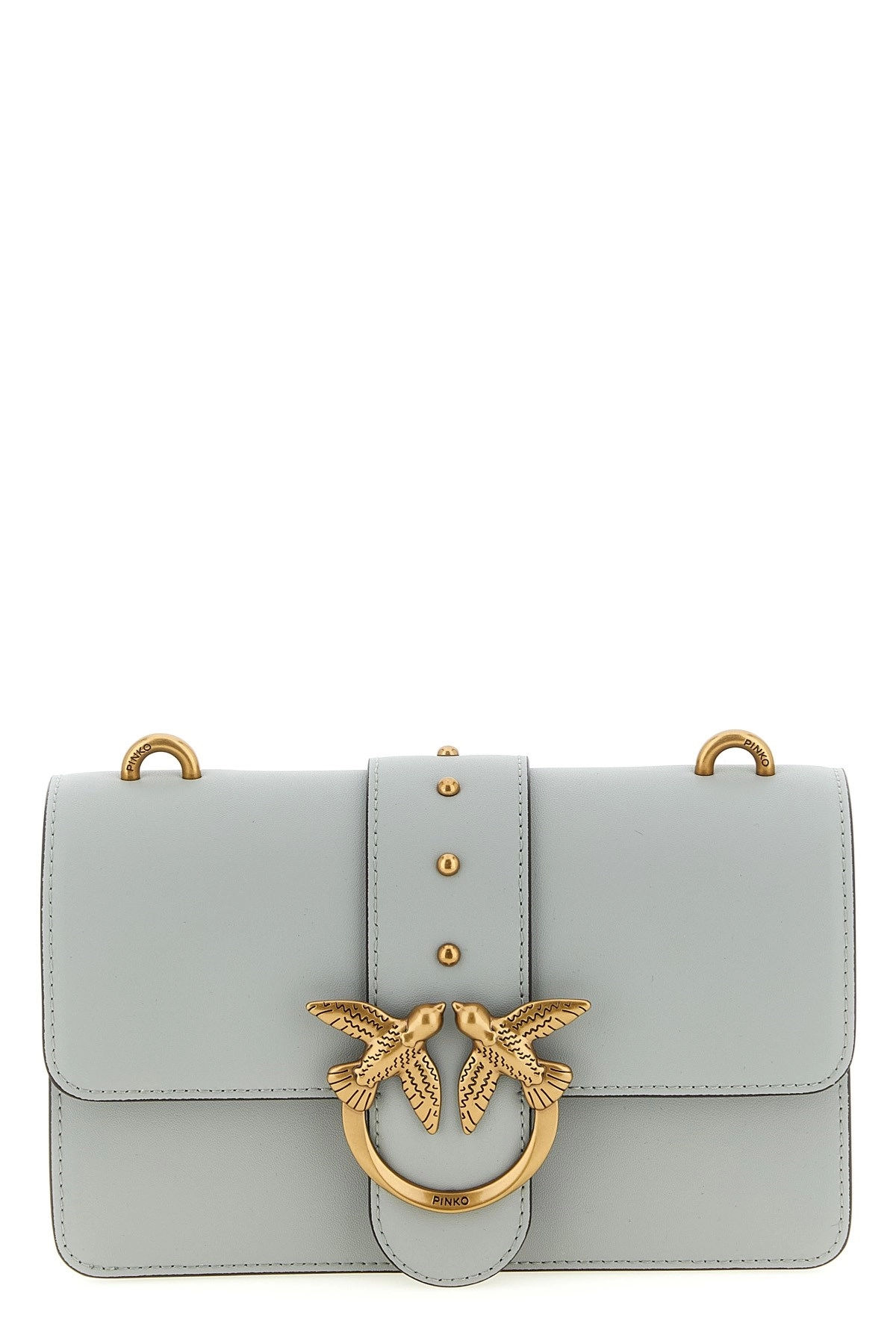 

Кожаная сумка Pinko Love One Mini, зеленая