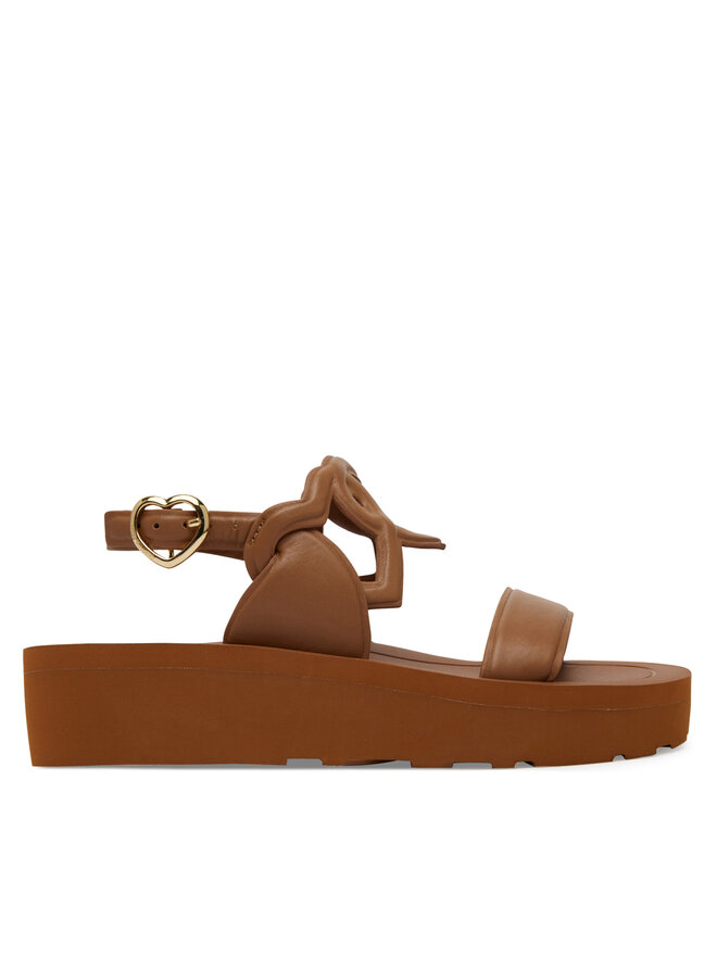 Сандалии JA16054I1MIA0201 Love Moschino, коричневый