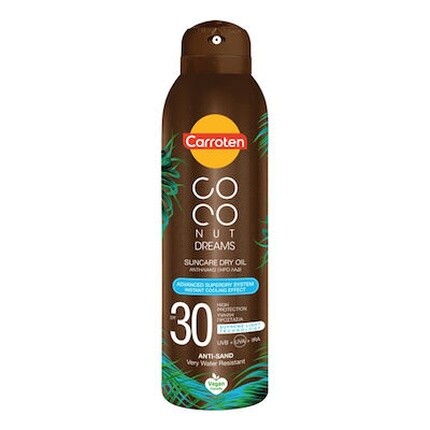 

Солнцезащитное сухое масло Coconut Dreams Spf30 150 мл Carroten