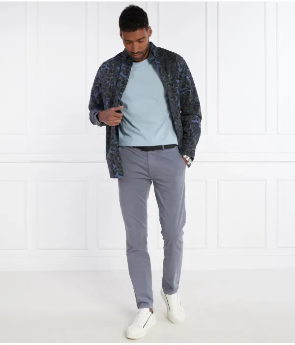 Футболка Тибурт 240 regular fit Boss, небесно-голубой — фото 2