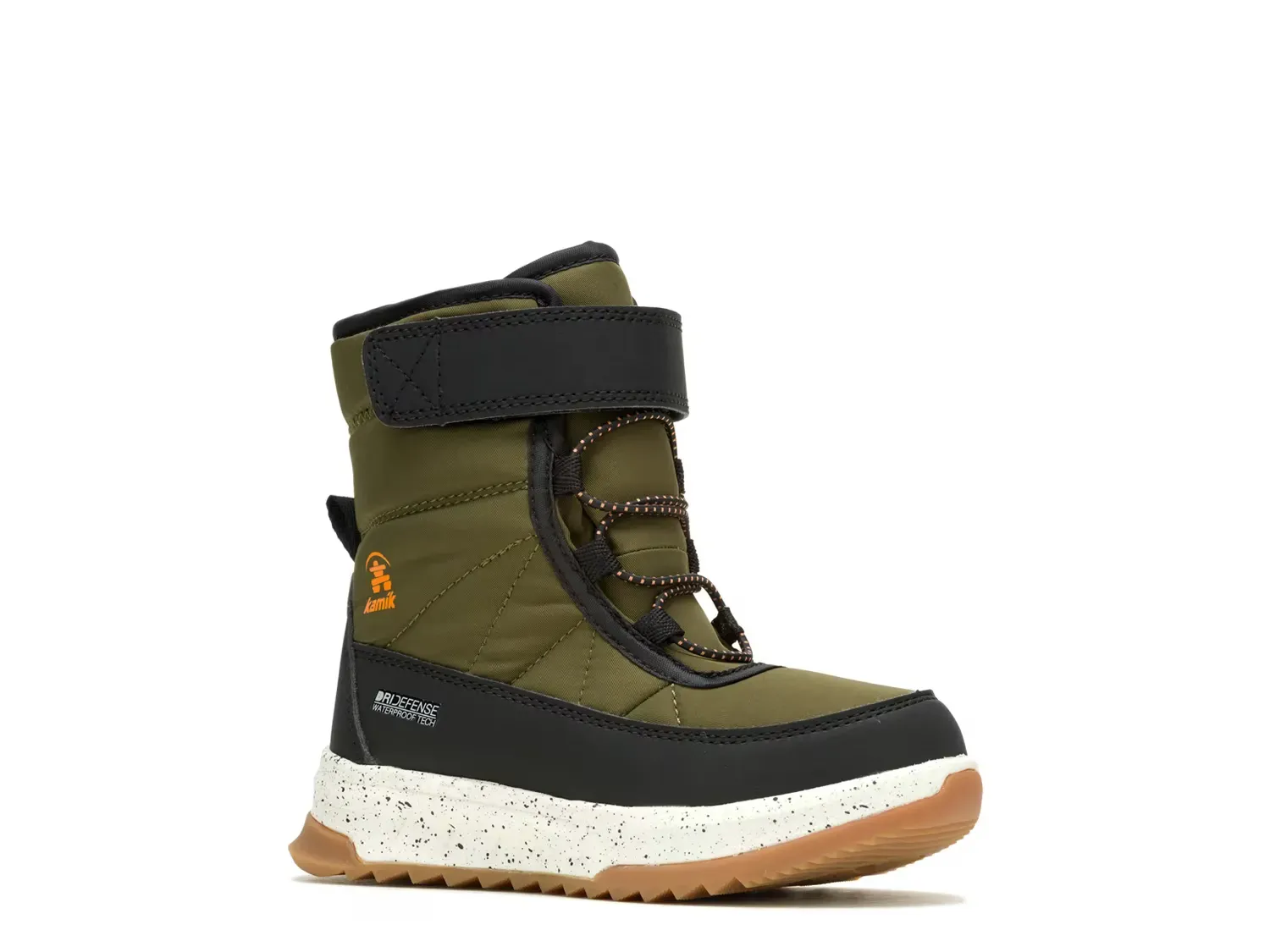 

Зимние ботинки - детские Kamik, Olive Green