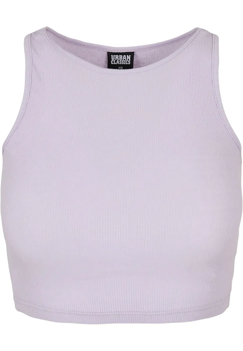 

Майка-топ URBAN CLASSICS " Urban Classics Ladies Cropped Rib Top", цвет Lilac