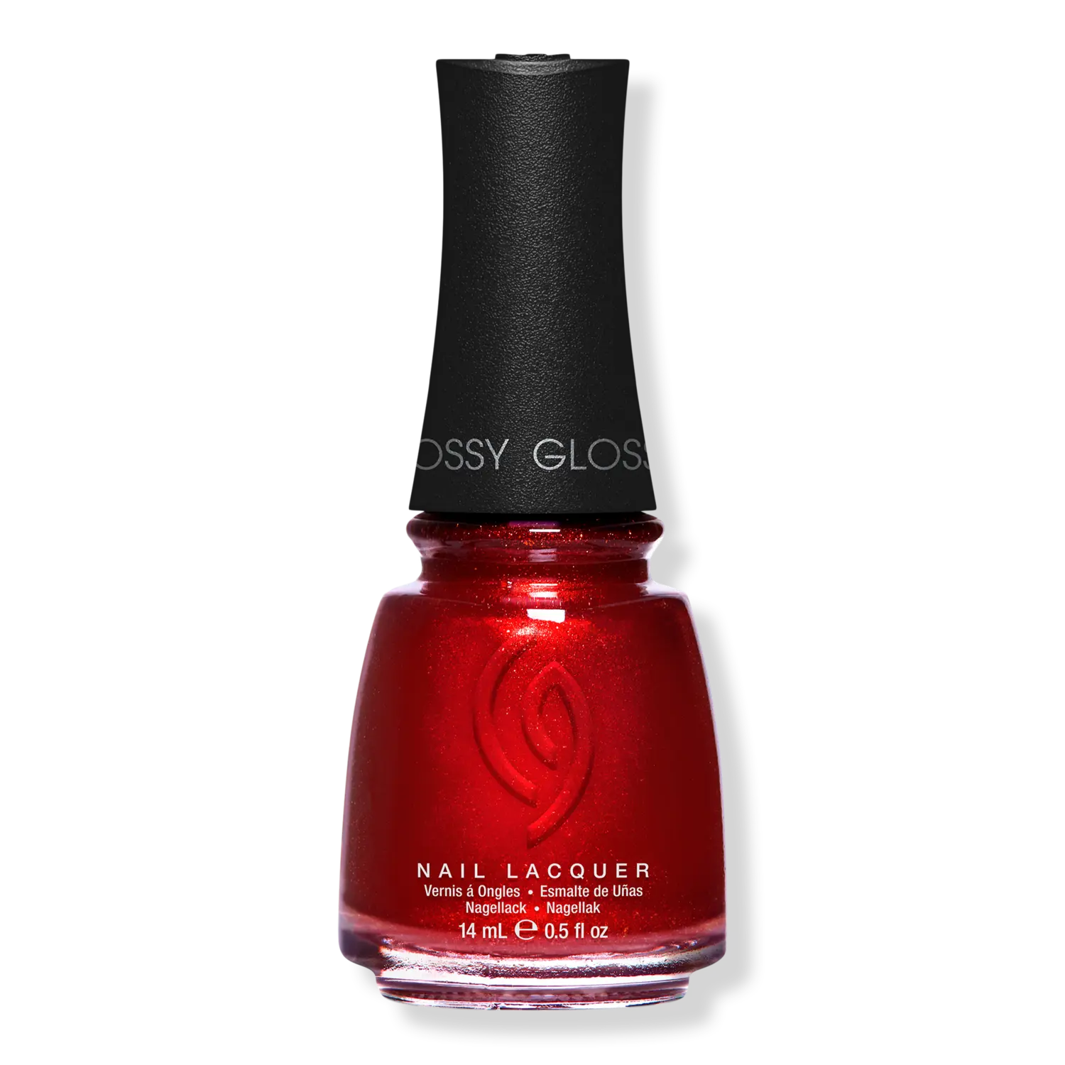 

Лак для ногтей Mega Pigment, с мерцающими частицами China Glaze, Red Pearl (vibrant red with pearlescent)