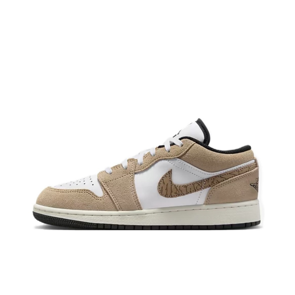 

Кроссовки Air Jordan 1 Vintage Basketball Shoes Women's Low-top Pink/Brown, цвет Peach