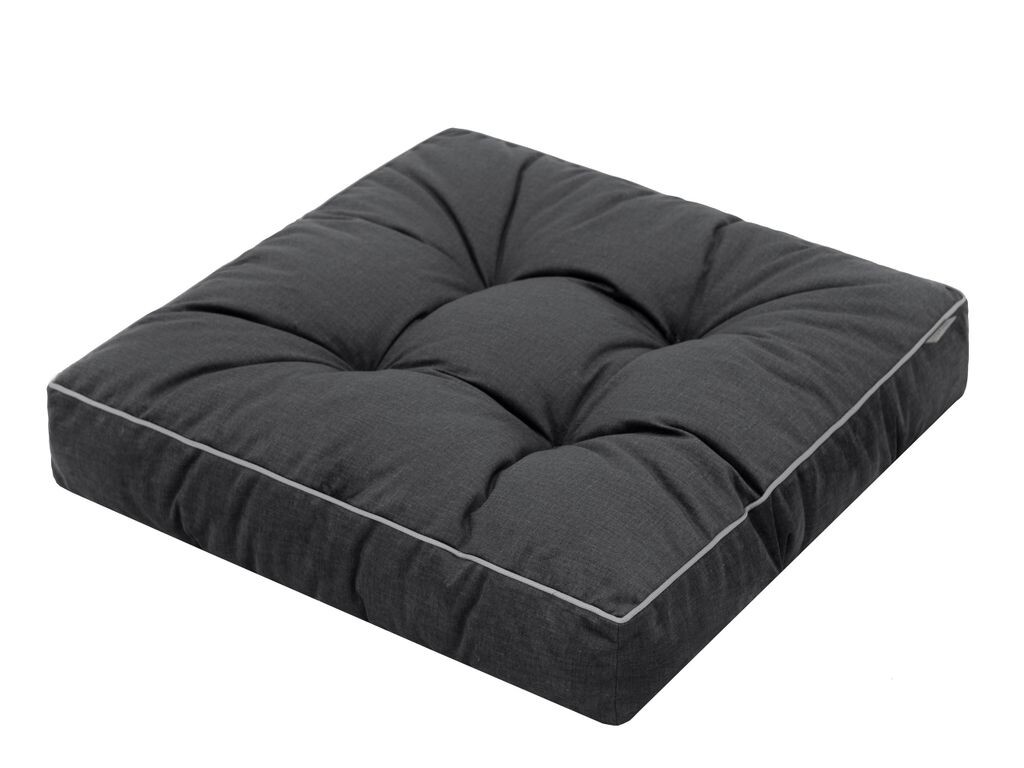 

PillowPrim Напольная подушка в японском стиле Подушка для медитации Подушка для йоги Круглая подушка для сиденья 59x59 Серый Stanislaw Jurga