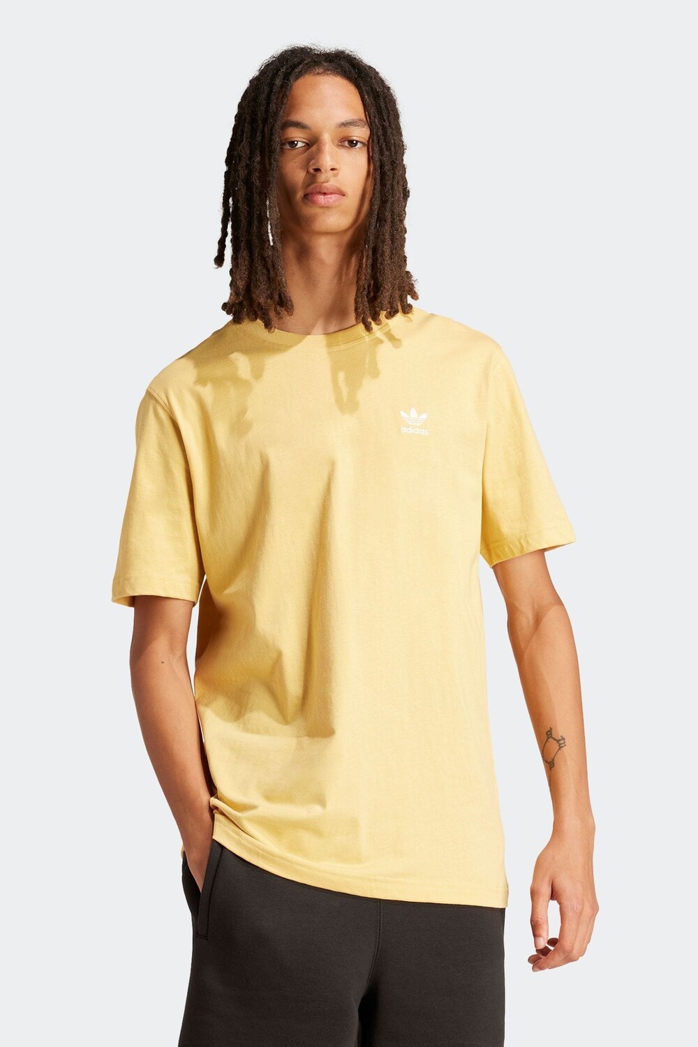 

Футболка Trefoil Essentials Adidas Originals, желтый
