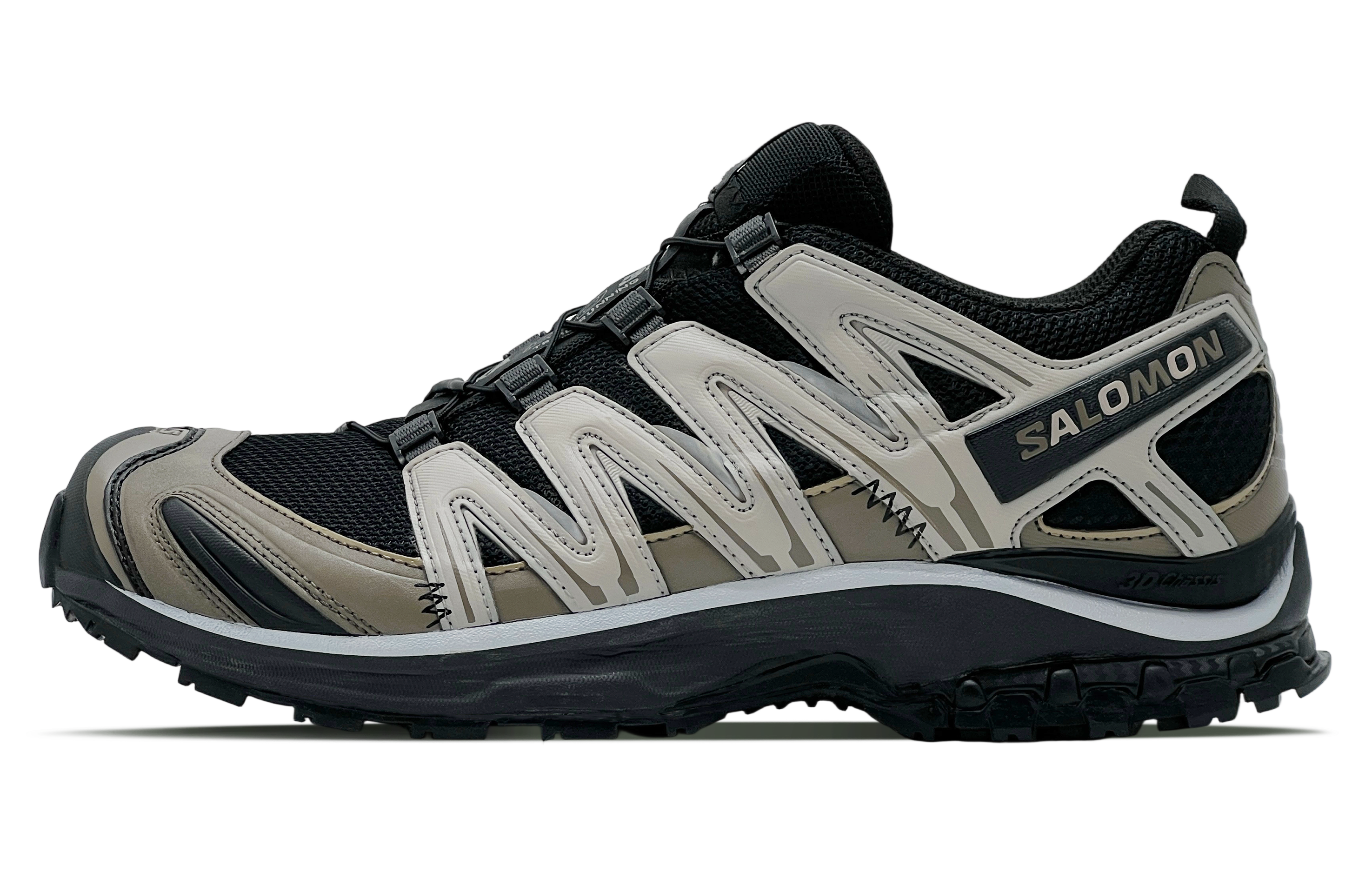 

SALOMON Кроссовки для бега XA PRO 3D LA YAUTE мужские низкие бежевый/coffee/black