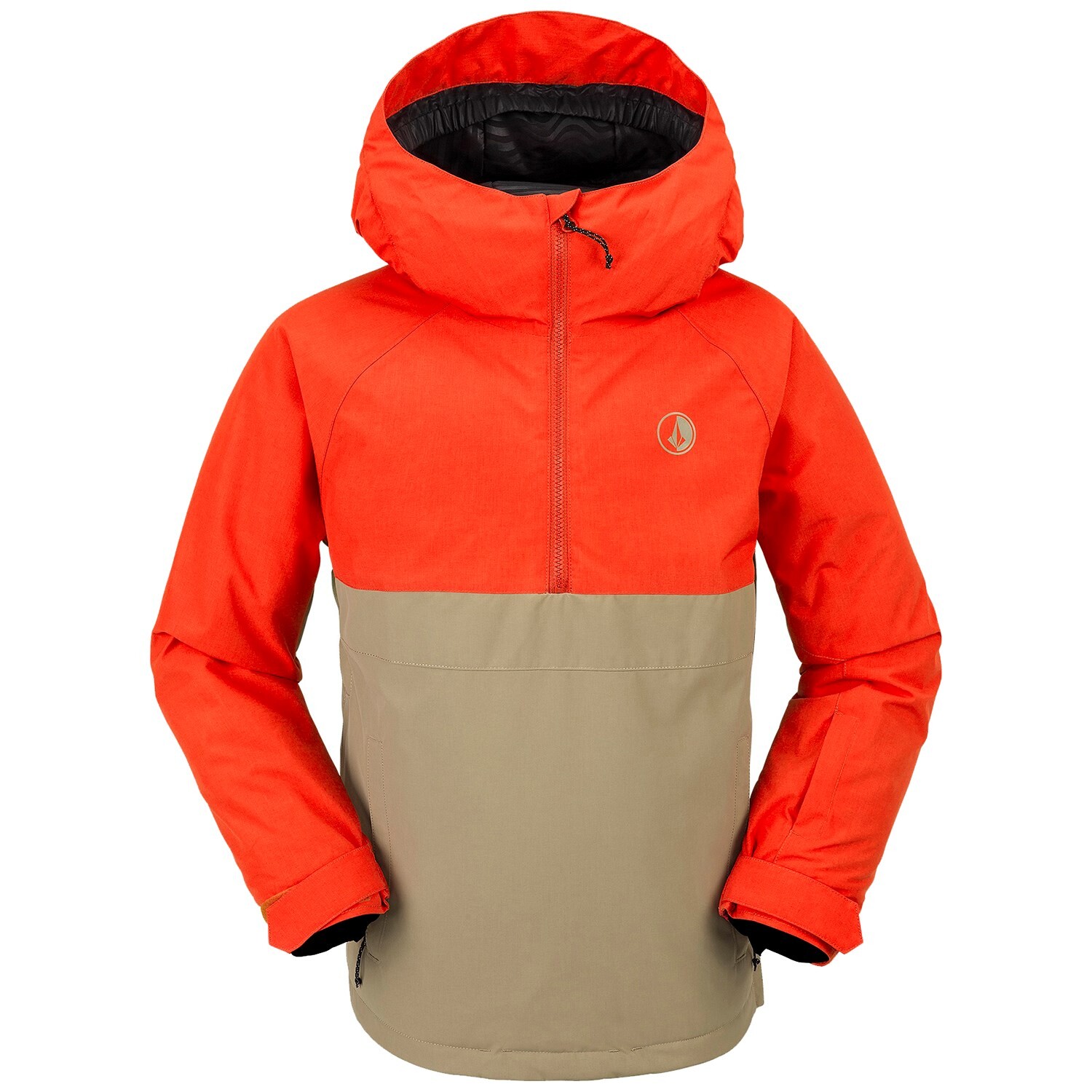 

Утепленный пуловер Sluff Volcom, оранжевый