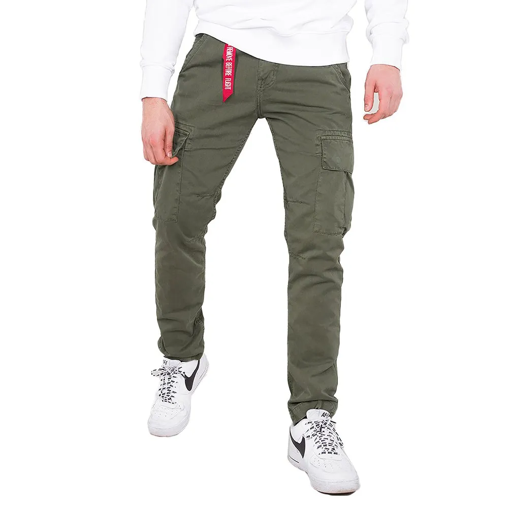 

Брюки Alpha Industries Agent, зеленый