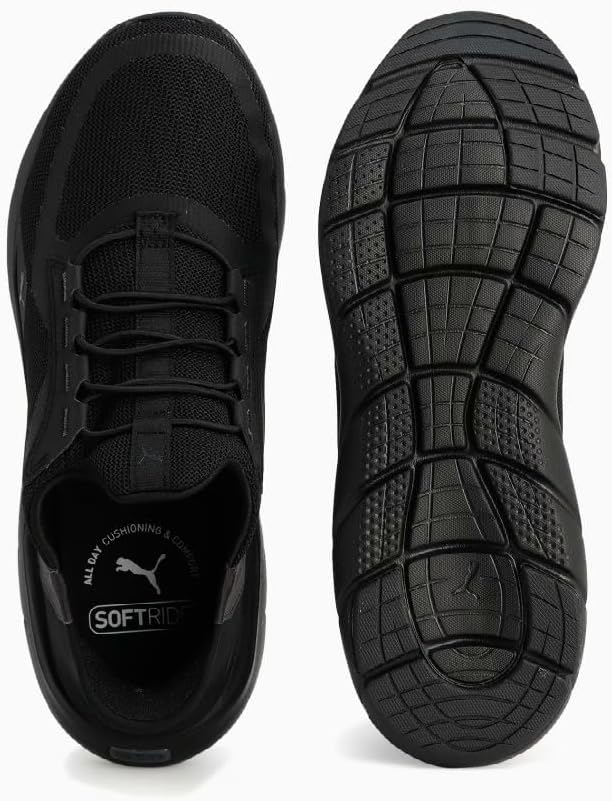 Мужские беговые кроссовки PUMA, черный/серый — фото 4