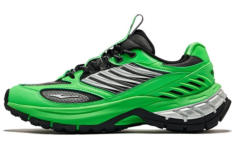 

Кроссовки мужские Lifestyle Shoes Men Low-Top Green Erke, Зеленый, Кроссовки мужские Lifestyle Shoes Men Low-Top Green Erke