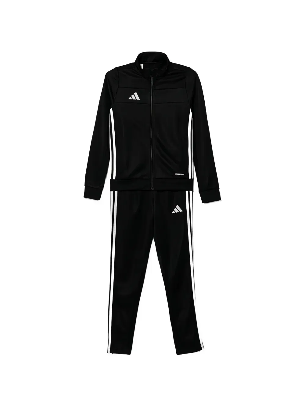 Спортивный костюм с тремя полосками Adidas Kids, черный