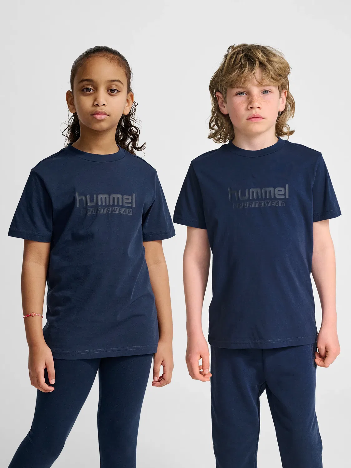 Футболка хлопковая Hummel, dress blues