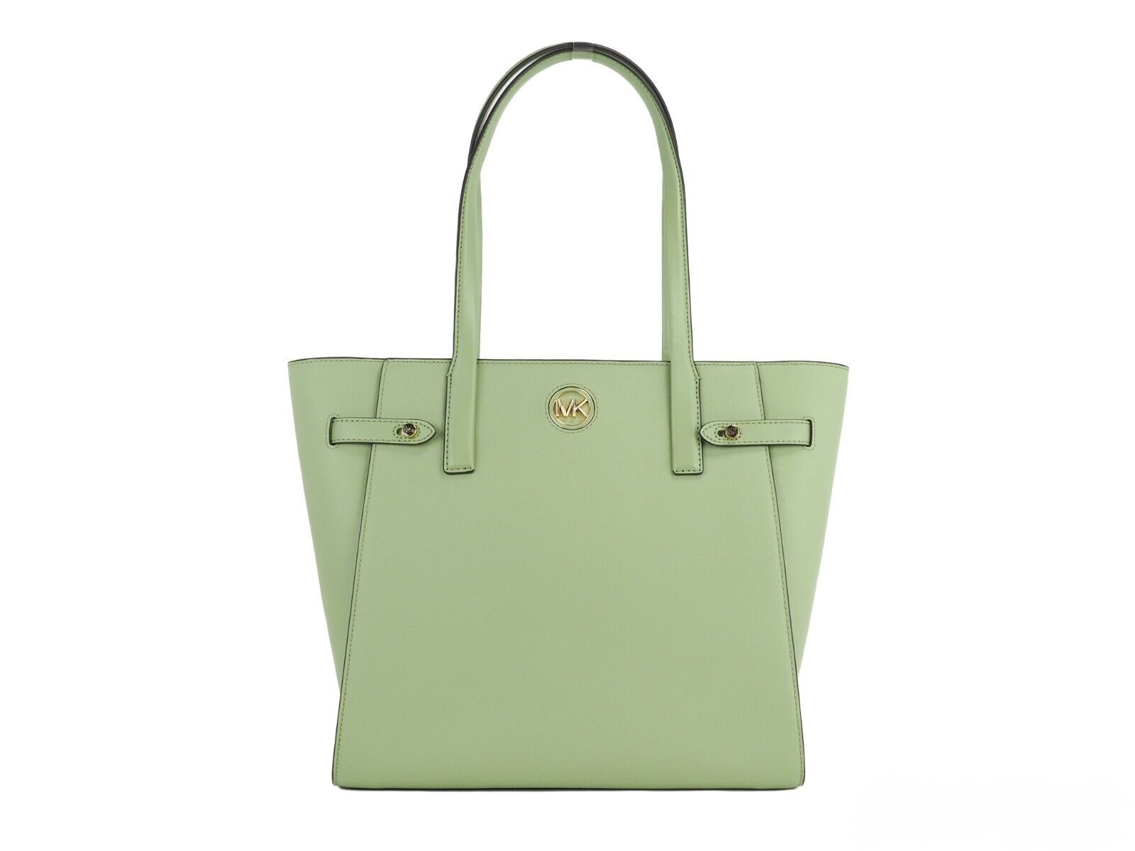

Сумка-тоут Carmen Large Light Sage из сафьяновой кожи North South Michael Kors